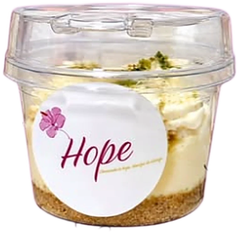 Vaso de Lemon pie de Hope